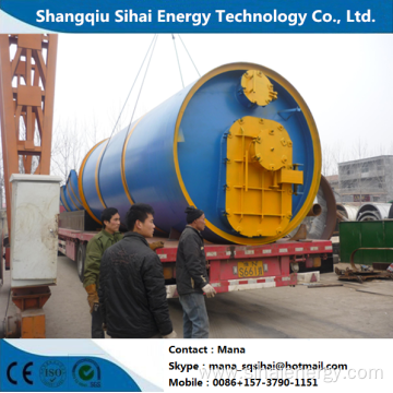 Processing Oil with Waste Rubber Pyrolysis Equipment